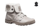 Кожаные женские ботинки Palladium Pallabrouse BGY Plus 2 93471-120 светло-бежевые
