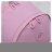 Рюкзак городской GRIZZLY женский с одним отделением RXL-424-1/5 розовый