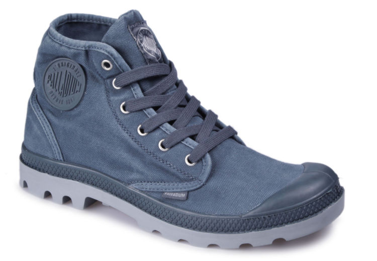 Мужские ботинки Palladium CANVAS Pampa Hi 02352-404 синие