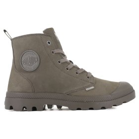 Ботинки Palladium Pampa Hi Zip Wl 05982-281 высокие серо-зеленые