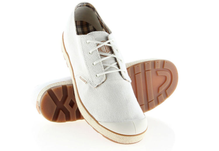 Мужские ботинки Palladium Slim Colection 02834-202 Slim Oxford белые