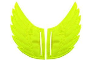 Аксессуары для кед крылья Rossmore Yellow Neon Slot 20209 желтые