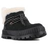 Ботинки Palladium Pallashock Lo Hiver 99516-008 высокие с отворотом черные