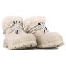Ботинки Palladium Pallashock Lo Hiver 99516-175 высокие с отворотом кремовые