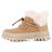 Ботинки Palladium Pallashock Lo Hiver 99516-219 высокие с отворотом коричневые