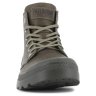 Ботинки Palladium Pampa Zip Lth Ess 76888-308 кожаные высокие серо-зеленые