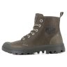Ботинки Palladium Pampa Zip Lth Ess 76888-308 кожаные высокие серо-зеленые