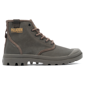Ботинки Palladium PAMPA HI COATED 74375-213 высокие коричневые
