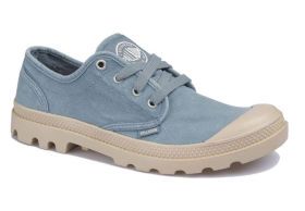 Мужские ботинки  Palladium Pampa Oxford 02351-475 голубые