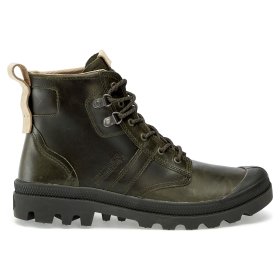 Ботинки мужские Palladium Pallabrousse Tact Leather 08837-325 кожаные зеленые