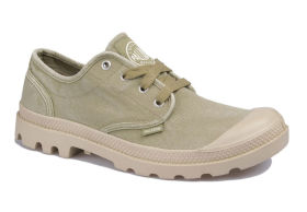 Мужские ботинки Palladium Pampa Oxford 02351-381 зеленые