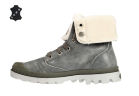 Зимние мужские ботинки Palladium Baggy Leather S 02610-049 серые