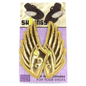 Аксессуары для кед крылья Wilshire Gold Foil Clip 14104 золотые