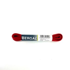 Шнурки Bergal 8562120 плоские широкие 75 см. красные