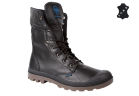 Кожаные мужские ботинки Palladium Pampa Sport Baggy WP 72963-057 черные