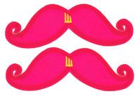 Аксессуары для кед крылья усы Mulholland Pink Neon Clip 70101 розовые