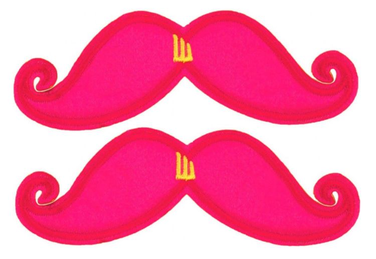 Аксессуары для кед крылья усы Mulholland Pink Neon Clip 70101 розовые