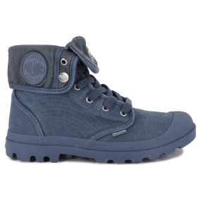 Ботинки Palladium Baggy 02353-481 высокие синие с отворотом