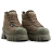 Ботинки женские Palladium Revolt Boot Overcush 98863-325 высокие коричнево-зеленые