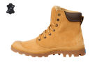 Кожаные мужские ботинки Palladium Pampa Sport Cuff WP 72991-228 светло-коричневые