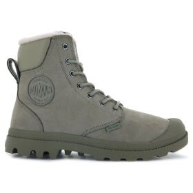 Ботинки Palladium Pampa Sport Cuff WPS 72992-297 зимние серые