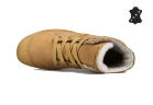 Зимние кожаные женские ботинки Palladium Pallabrouse WPS 93475-228 светло-коричневые