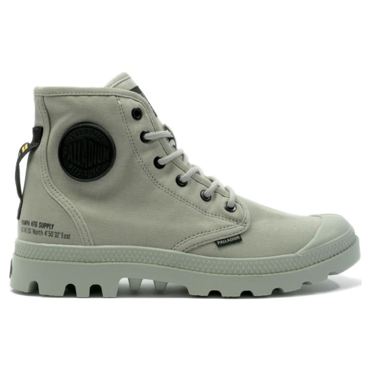 Ботинки Palladium Pampa Hi Htg Supply 77356-271 текстильные серые