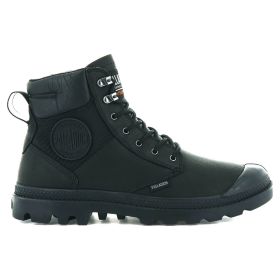 Ботинки Palladium Pampa Shield Wp+Lth 76844-008 кожаные черные