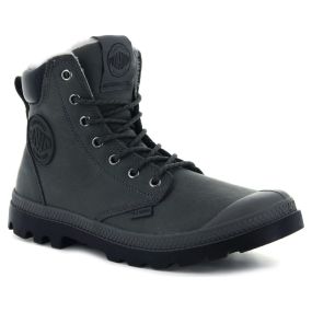 Зимние ботинки Palladium Pampa Sport Cuff Wps 72992-064 кожаные серые