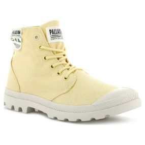 Ботинки женские Palladium Pampa Hi Organic 76199-740 высокие желтые