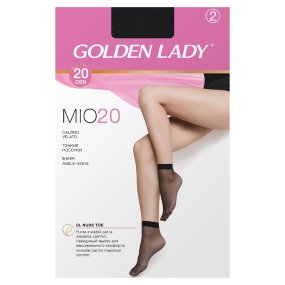 Носки женские Golden Lady Mio 20 эластичные черные