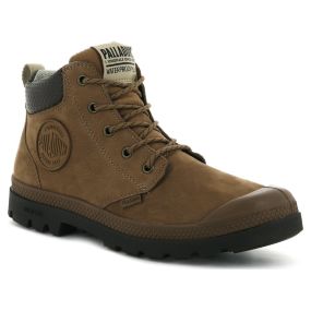 Ботинки Palladium Pampa Lite+ Cuff Wp L 76464-257 кожаные коричневые