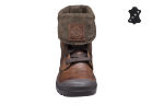 Кожаные мужские ботинки Palladium Pallabrouse BGY Plus 2 03471-244 коричневые