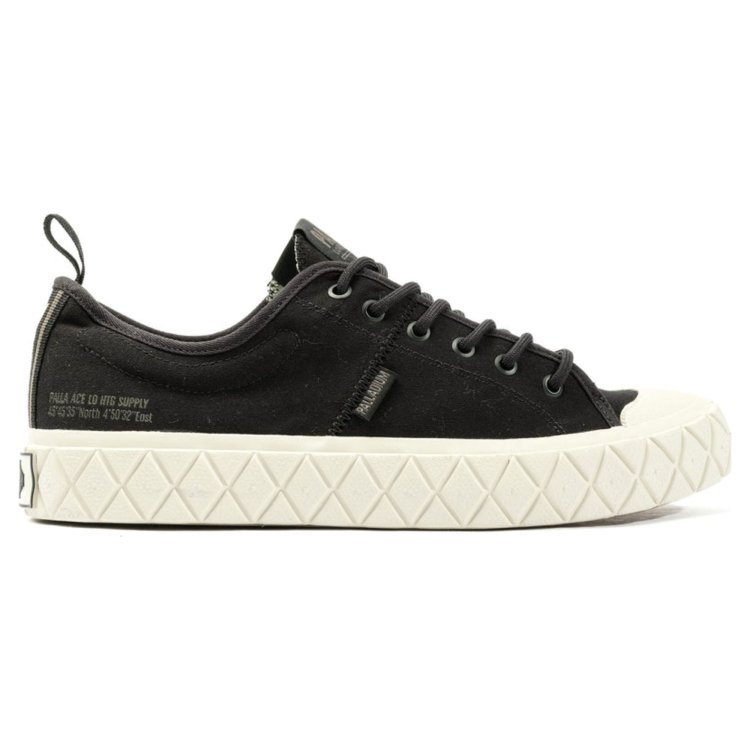 Кеды Palladium Palla Ace Lo Supply 78571-008 текстильные черные