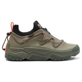 Кроссовки мужские Palladium Off-Grid Lo Zip Wp+ 79112-308 серо-зеленые