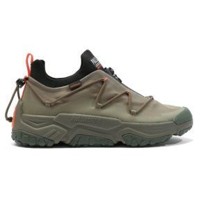 Кроссовки мужские Palladium Off-Grid Lo Zip Wp+ 79112-308 серо-зеленые