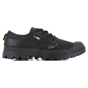 Ботинки Palladium Pampa Ox Surplus 74446-008 текстильные черные