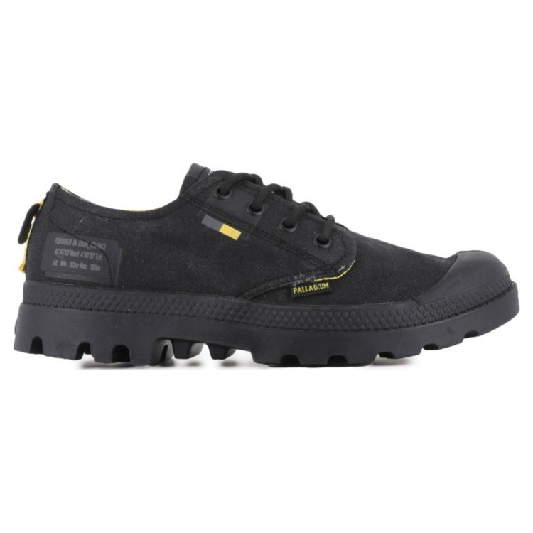 Ботинки Palladium Pampa Ox Surplus 74446-008 текстильные черные