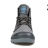 Кожаные мужские ботинки Palladium Pampa Hi Lea Gusset 02744-096 тёмное-серые