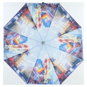 Зонт женский ArtRain A5325-5 Городской пейзаж