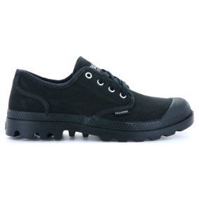 Ботинки Palladium Pampa Oxford 92351-008 текстильные черные