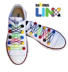 Резиновые шнурки Linx Shoe Looms Yellow SL1004 желтые