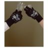 Перчатки женские St. Friday Крысы с Уолл-Стрит 16-18 шерстяные черные