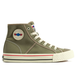 Кеды Palladium Palla Louvel 77461-381 высокие зеленые