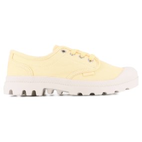 Ботинки Palladium Pampa Oxford 92351-721 текстильные желтые