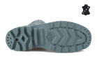 Кожаные женские ботинки Palladium Pampa Cuff WP Lux 73231-452W голубые