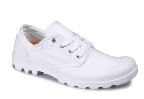 Мужские ботинки Palladium CANVAS Pampa Oxford 02351-912 белые
