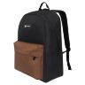 Рюкзак городской Torber T8965-BLK-BRW черный