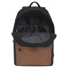 Рюкзак городской Torber T8965-BLK-BRW черный