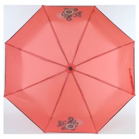 Зонт женский ArtRain A3511-09 коралловый